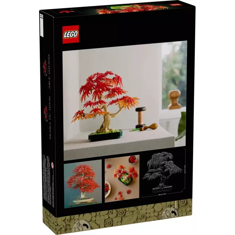 LEGO BOTANICALS 10348 Japoński Klon Czerwony Bonsai