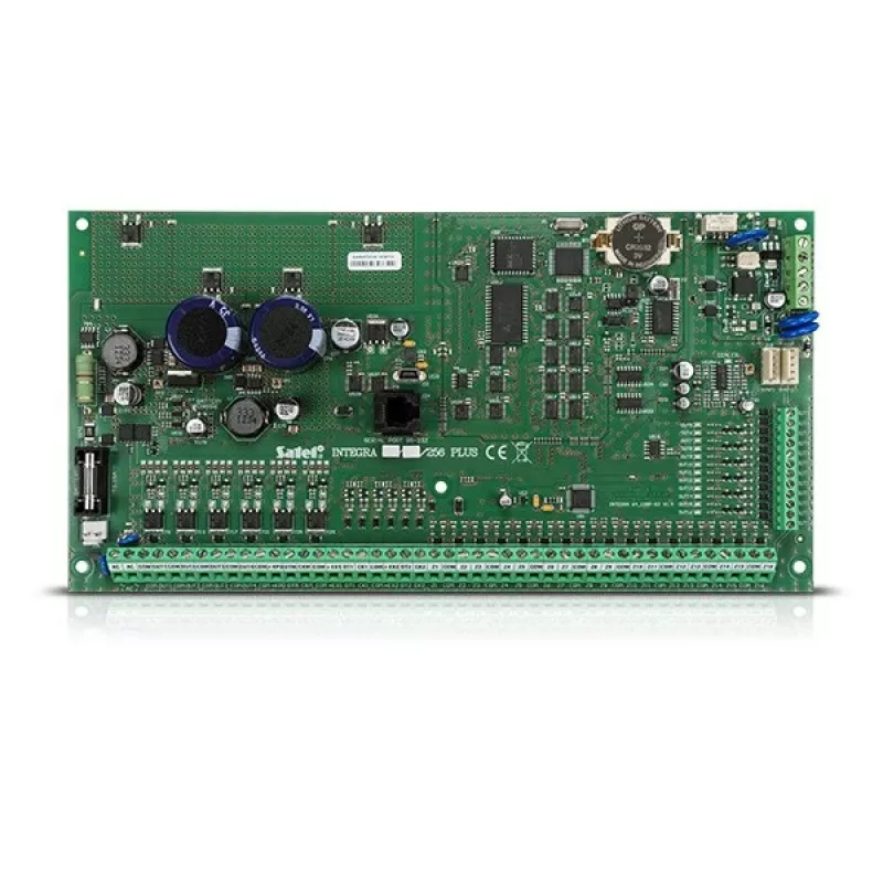 Alarm control panel SATEL INTEGRA 256 Plus — 32 strefy, 8 partycji