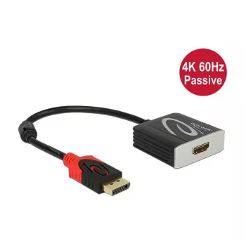 Kabel DisplayPort HDMI DeLOCK 0.2m