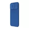 Etui ochronne Nillkin CamShield Pro do iPhone 16 Pro Max, niebieskie, przesuwna osłona aparatu