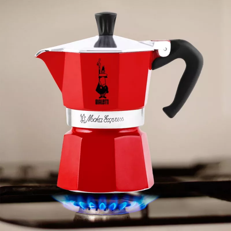 Bialetti Moka Express Moka pot Czerwony