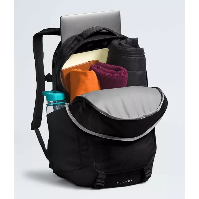Plecak miejski The North Face Router - TNF Black/TNF Black