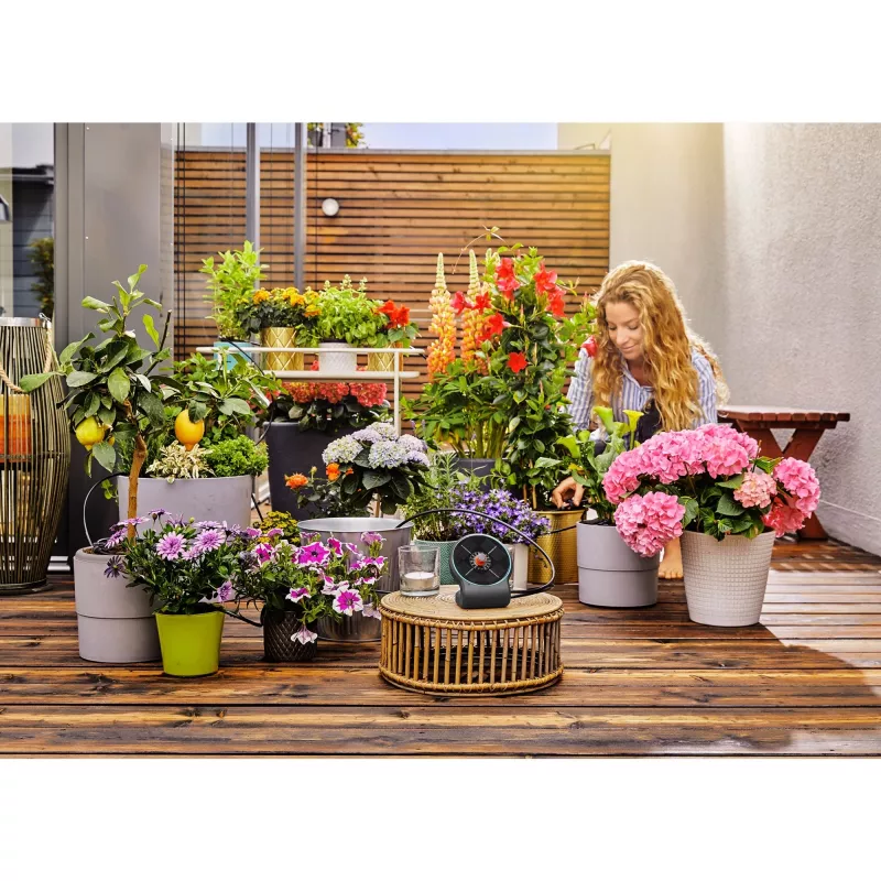 Wąż Gardena AquaBloom 20m Czarny 13301-20