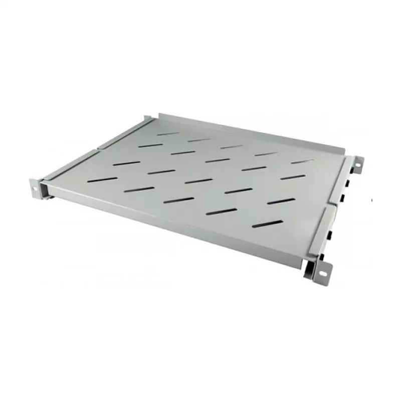 Półka rack ALLNET ALL-S0002101, 19 cali (48,3 cm), szerokość 450 mm, głębokość 550 mm, srebrna