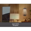 Lampa akumulatorowa Beper P207ILI102 w wykończeniu Corten, przenośna lampa zasilana bateriami