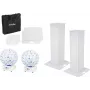 Zestaw statywu scenicznego EUROLITE 20000652 100 cm z 2× LED B-40 biały Effect