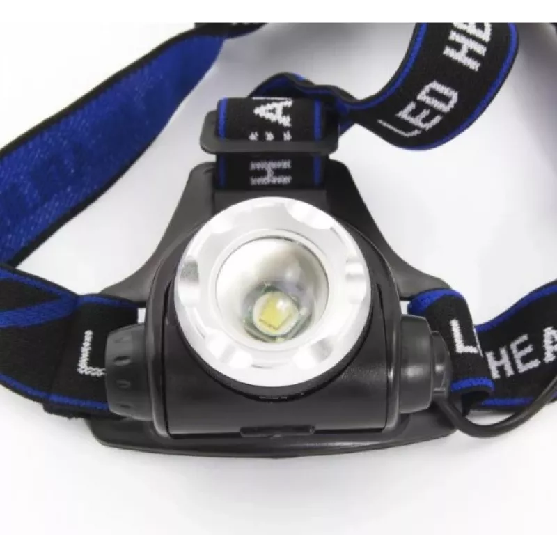 Latarka czołowa ESPERANZA EOT005 — LED Cree T6, 3W, 600 lm, AA x2, obudowa aluminiowa, wodoodporna, wstrząsoodporna, regulowany pasek na głowę