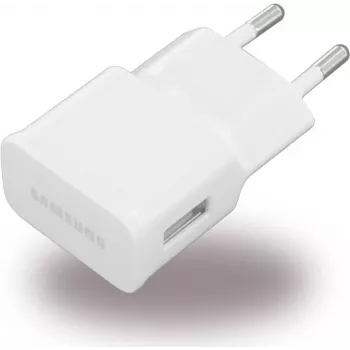 Samsung - ETAOU83EWE / 81EWE - Ładowarka / Zasilacz - USB - 1000mA - Biała BULK (ETAOU83EWE / 81EWE)