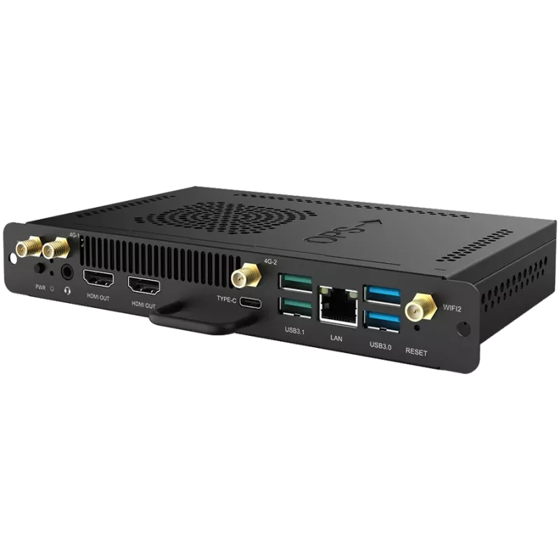 Komputer stacjonarny Prestigio Solutions do Multiboard Light i Light+ Series — Intel Core i5-1235U, 8 GB DDR5, 256 GB SSD, 3G LTE, Wi‑Fi 6, TPM 2.0, Windows 11 w wersji próbnej