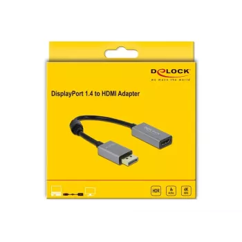 Aktywny adapter DisplayPort 1.4 na HDMI DeLOCK 66436