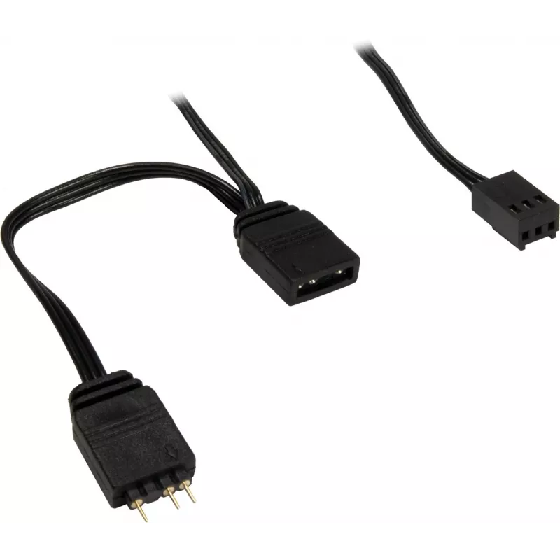 Kompaktowe chłodzenie cieczą Inter-Tech LC-120 RGB 12 cm czarny