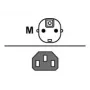 Kabel zasilający Fujitsu T26139-Y1740-L10 1,8 m szary