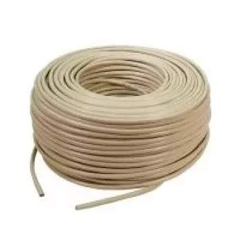 Kabel instalacyjny LogiLink, Cat. 6, U/UTP, 100 m, jasnoszary 4 x 2 AWG 24/1, nieekranowany, kabel CCA (miedź-aluminium) (CPV0035)