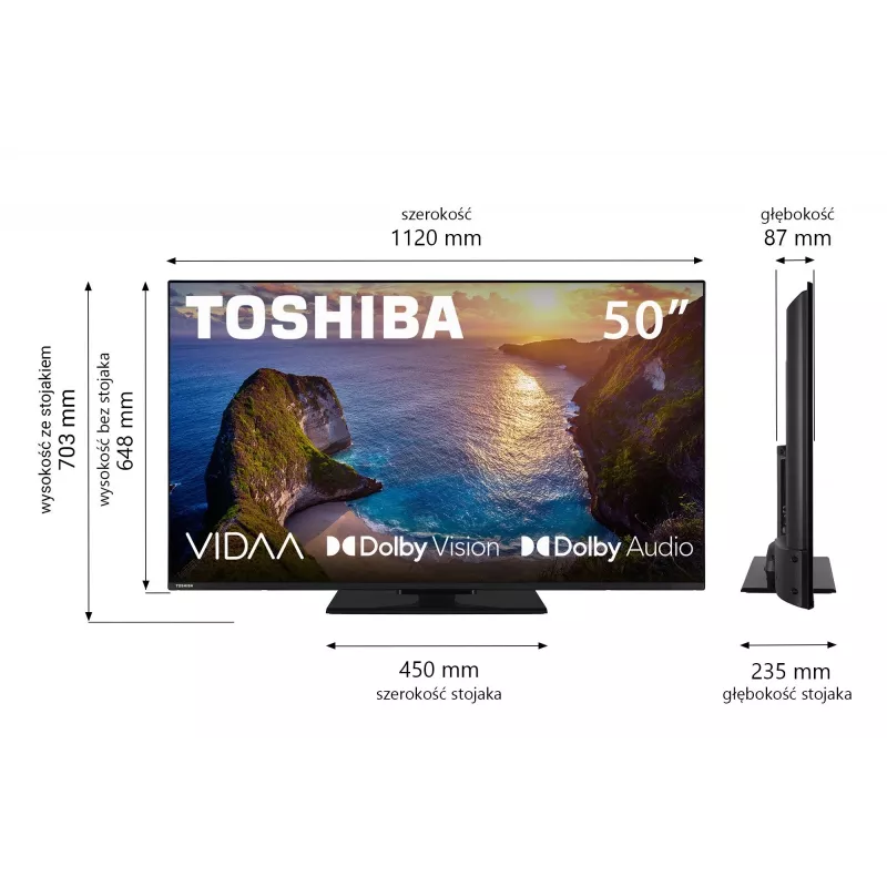 Telewizor LED 50 cali 50UV3463DG