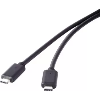 Kabel USB 3.1 Gen 2 Renkforce 1x złącze USB-C 1,50 m Czarny