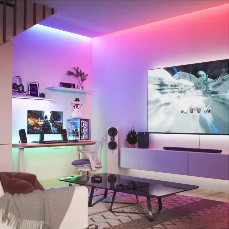 Nanoleaf Essentials Light Strips Expansion 2 Meters | 23 W | RGBCW | Bluetooth, Thread | 2700 - 6500 K