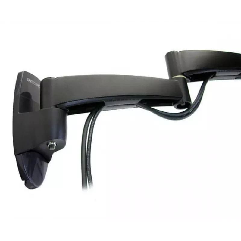 Wall Mount Arm Ergotron 200 Series 2 Extensions 61 cm Czarny