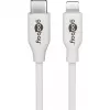 Apple Lightning / USB-C PD zestaw do ładowania 30 Watt, ładowarka biała, kabel 1 metr, PD