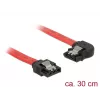 Kabel SATA DeLOCK 83963 0,3 m SATA 7-pin Czarny Czerwony