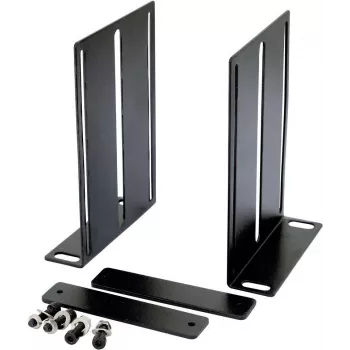 Wspornik kątowy do szafy rack Omnitronic 30100936 2U – kątowy wspornik montażowy do szaf 19-calowych