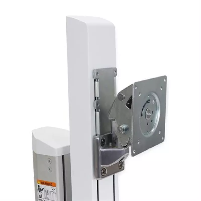 Uchwyt do monitora Ergotron 98-029 68.6 cm (27 cali) Metaliczny Biały Biurkowy