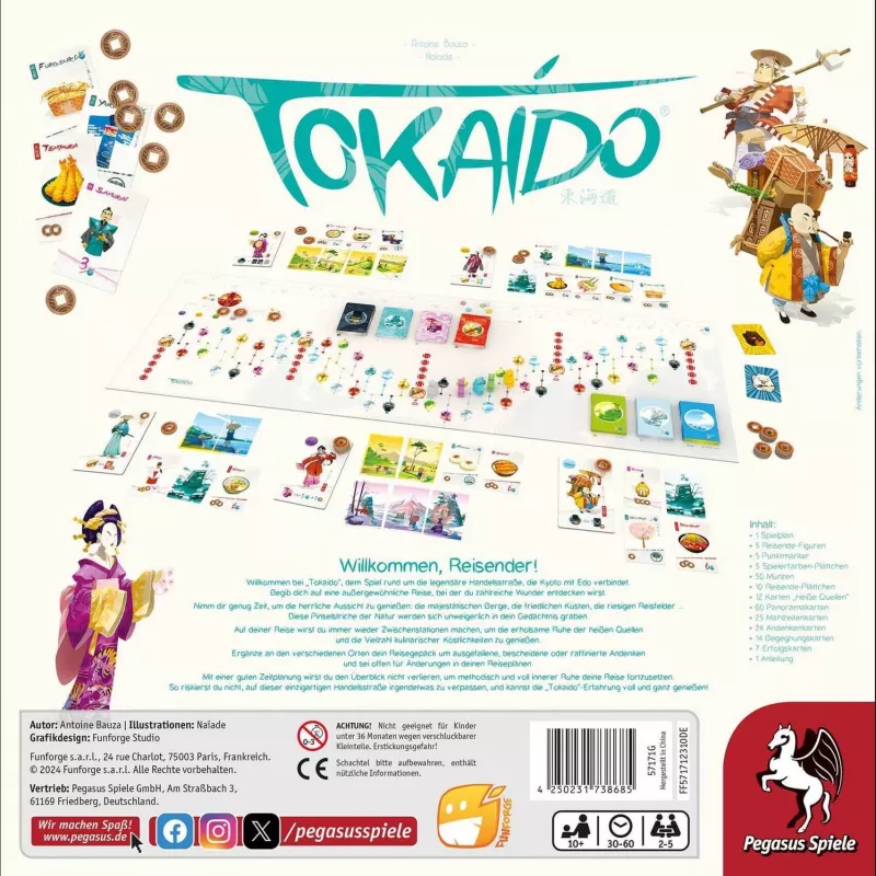 Tokaido 10th Anniversary Edition, gra planszowa