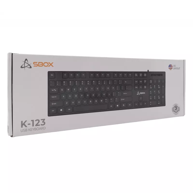 SBOX K-123US RGB mysz gamingowa