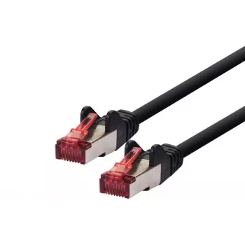 Kabel sieciowy LOGON TCR66SS200BL Cat6 SF/UTP (S-FTP) RJ-45–RJ-45 20 m Czarny
