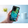 Etui ochronne iKins do Samsung Galaxy S20 Ultra — nadruk czarne lilie wodne