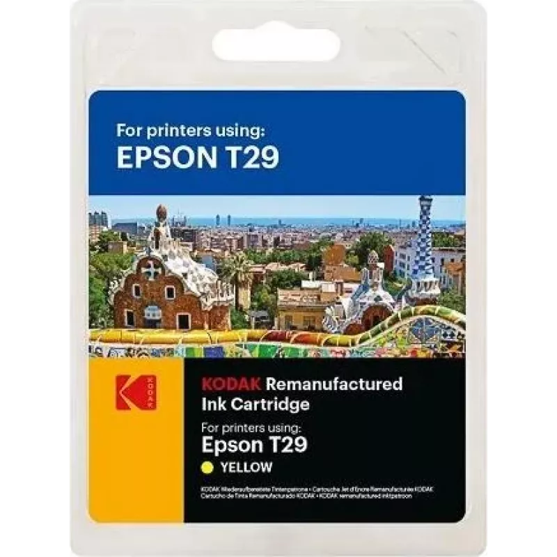 185E002904 KODAK EPS. XP335 TINTE YEL C13T29844012/T2984 300Seiten 12ml (185E002904)