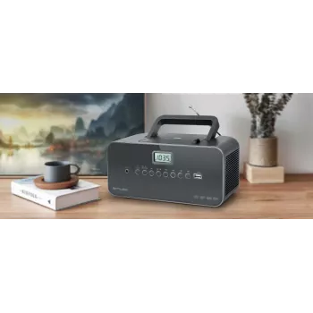 Odtwarzacz CD Muse M-28 DG Przenośny odtwarzacz CD Czarny