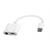 Przejściówka kabla Gembird A-CM-3.5FP-01 — CDLA USB Type-C na 4‑pin 3.5 mm
