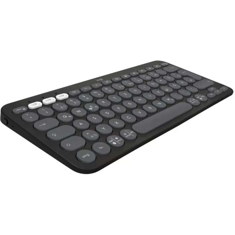 Logitech Pebble 2 Combo Bezprzewodowa Klawiatura i Mysz QWERTZ Niemiecki Grafit