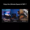 Bezprzewodowy adapter USB MERCUSYS MA37BEH — Wi-Fi 7 o wysokim zysku (BE6500) kompatybilny z USB-C/USB-A