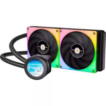 Thermaltake TOUGHLIQUID Ultra 280 RGB - chłodzenie cieczą procesora - (dla: LGA1156, AM2, AM2+, AM3, LGA1155, AM3+, LGA2011, FM1, FM2, LGA1150, LGA2011-3, LGA1151, AM4, LGA206