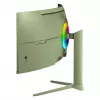 Curved computer monitor Arozzi Nova 49 inch (124.5 cm) Dual QHD 5120×1440 LED VA, 4 ms, zielony