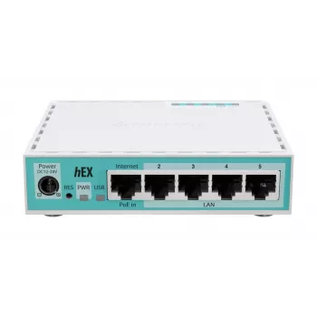Router przewodowy Mikrotik hEX Gigabit Ethernet Biały