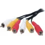 Kabel audio RCA ShiverPeaks 40150-2.5 — 3 złącza RCA, długość 2,5 m