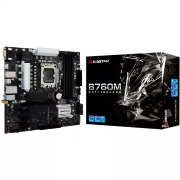 Płyta główna Biostar B760MX2-E Pro D4 - B760 - Socket 1700 - Micro ATX