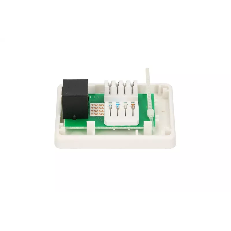 Extralink Surface Socket, 1x RJ45 CAT5E UTP