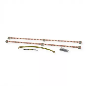 Zestaw uziemienia do szafy rack ROLINE 820 mm wielokolorowy