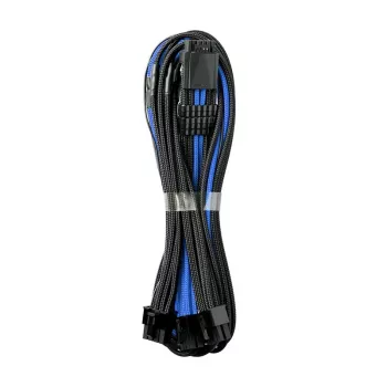 Zestaw kabli zasilających CableMod C-Series PRO ModMesh 12VHPWR StealthSense czarno-niebieski w oplocie