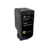 Kaseta z tonerem Lexmark 74C20Y0 1000 stron Żółty