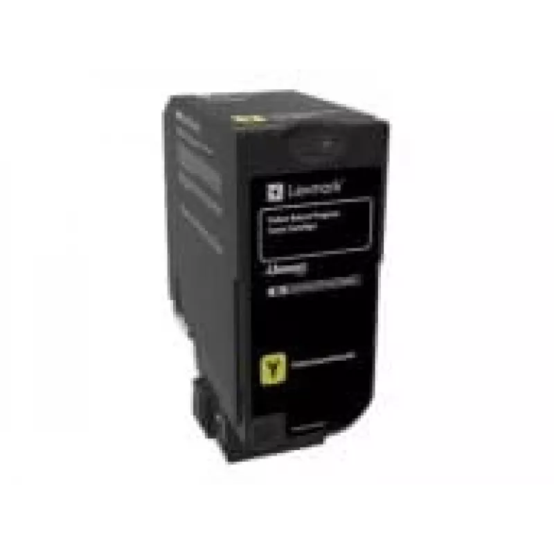 Kaseta z tonerem Lexmark 74C20Y0 1000 stron Żółty