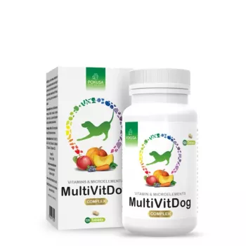 POKUSA MultiVit Dog Complex - suplementy dla psów - 120 szt.
