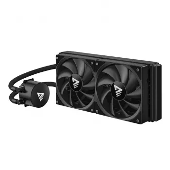 Zestaw chłodzenia cieczą SAVIO NOX 240 mm — chłodnica 240 mm, 2×wentylatory 120 mm, chłodnica aluminiowa, podstawa miedziana, obsługa LGA 2011/2011-v3/2066/1200/115x/775