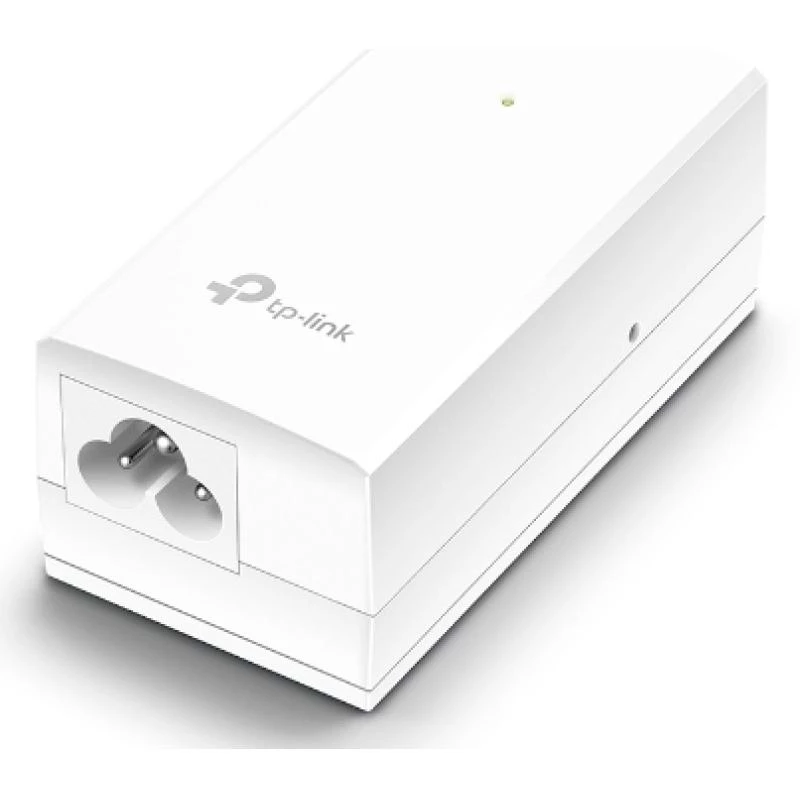 Pasywny adapter PoE 24V TP-Link, Gigabit Ethernet, 10/100/1000 Mbit/s, 10/100/1000, Cat3, Cat4, Cat5, Cat5e, Cat6, Biały, 100 m