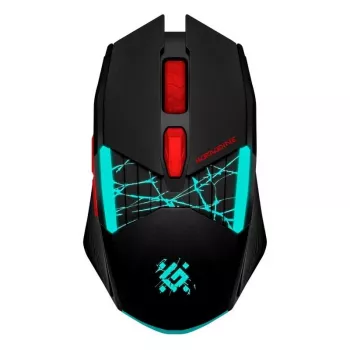 Mysz DEFENDER GM-126 TISA RF+BT OPTIC 1600dpi 6P Czarny
