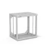 Naścienna szafa 19-calowa Alantec 12U 600x450 mm, pojedyncze szklane drzwi, zdejmowane pełne panele tylne i boczne, zamykana, 4 szyny montażowe, szary, płaski montaż