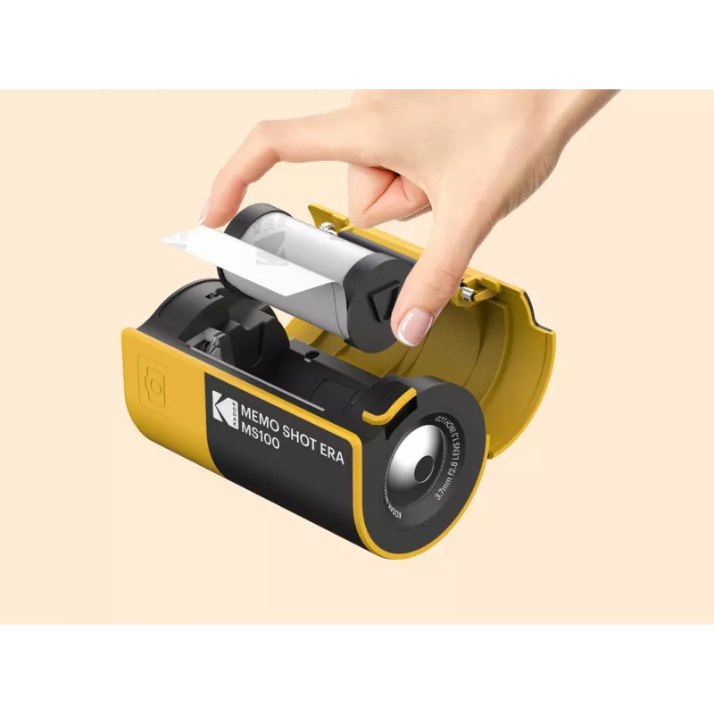 Kodak MemoShot Era MS100 Photo Printer 68.58 x 45.72 mm Czarny żółty